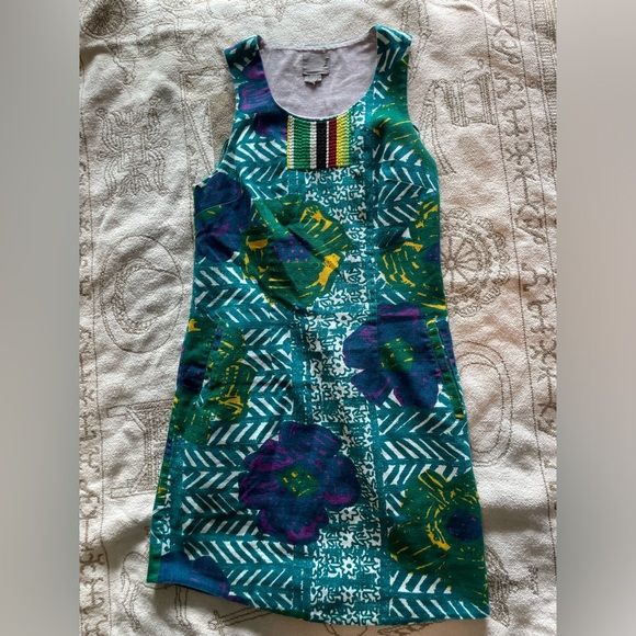 Anthropologie Dresses & Skirts - COPY - ANTHROPOLOGIE Vanessa Virginia Hibiscus 100% Cotton Shift Dress Size 6 N…